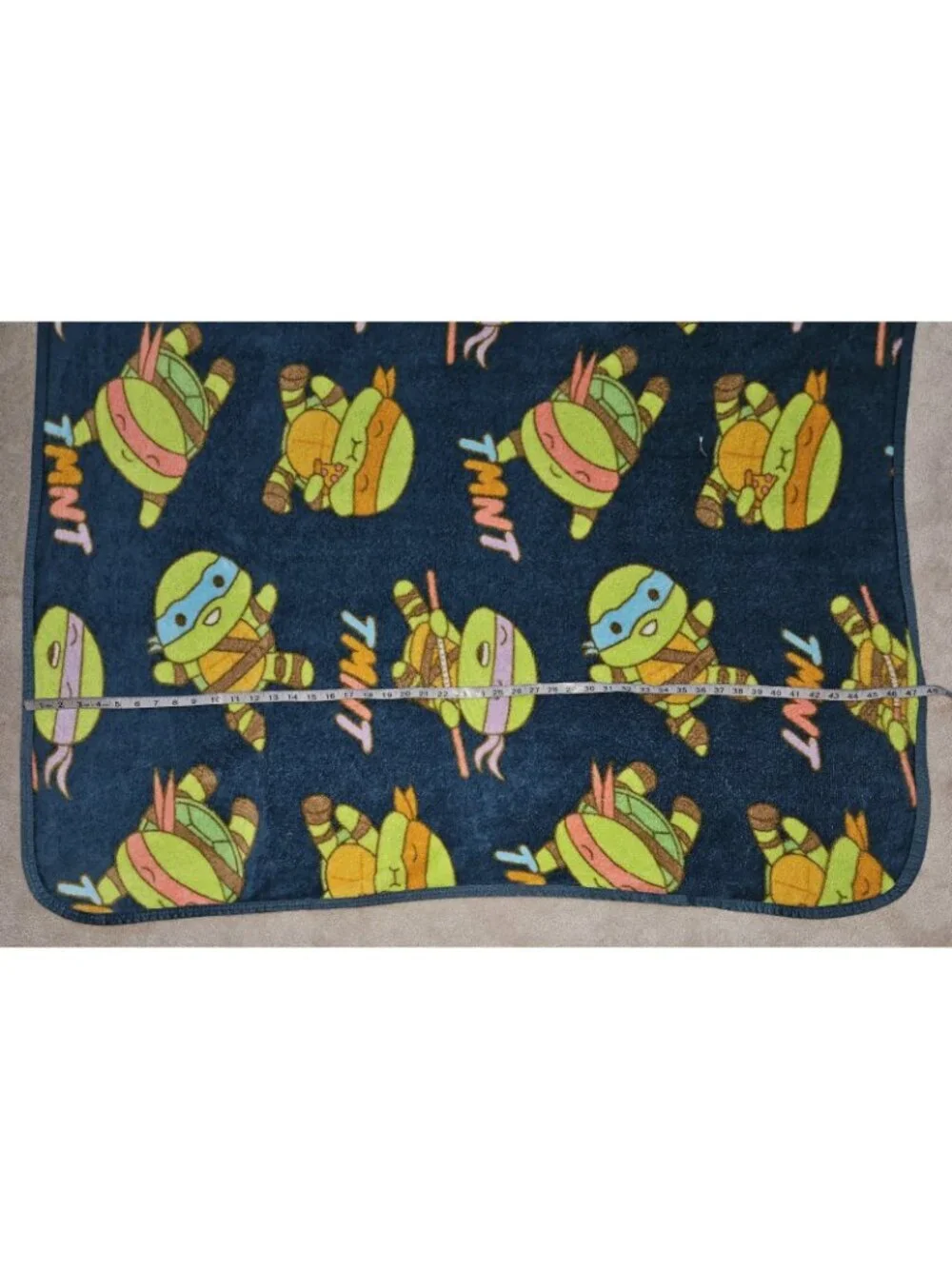 TMNT Teenage Mutant Ninja Turtles Fleece Blanket Northwest Lap Throw 42x48